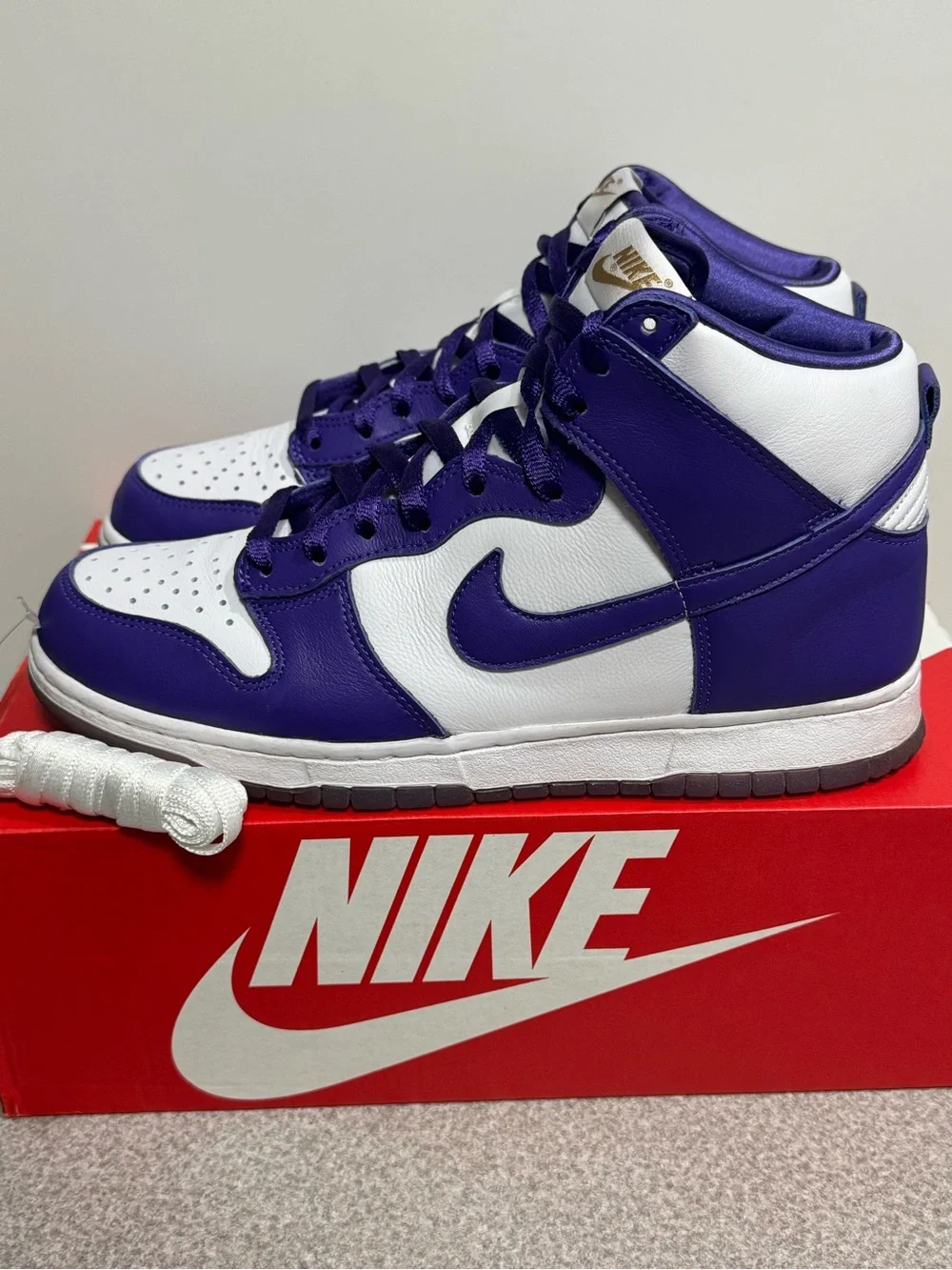 Nike Dunk High SP Varsity Purple Size 11 Women/ 9.5 Men DC5382100